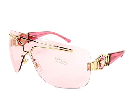 versace glasses pink frame|versace rimless frames.